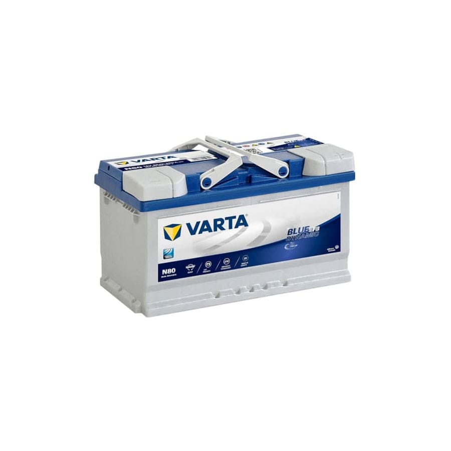 Varta N80 Blue Dynamic EFB Car Battery: Type 110 | ML Performance UK Car Parts