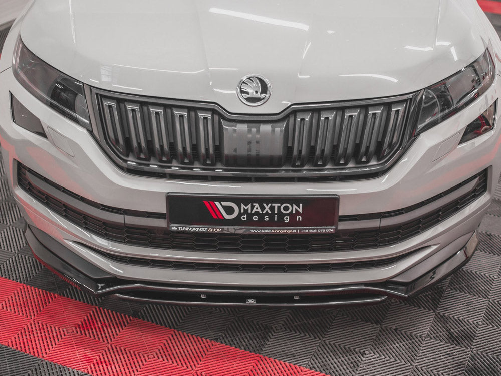 Maxton Design Skoda Kodiaq MK1 Sportline / Vrs (2017-) Front Splitter