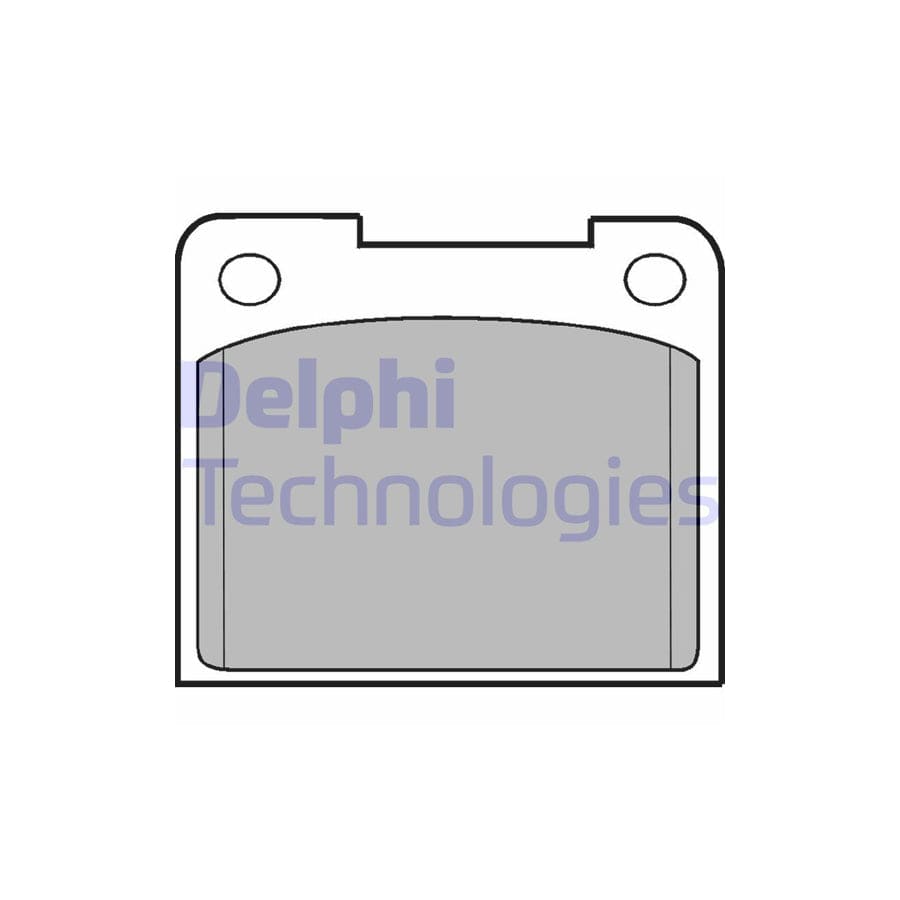 Delphi Lp15 Brake Pad Set