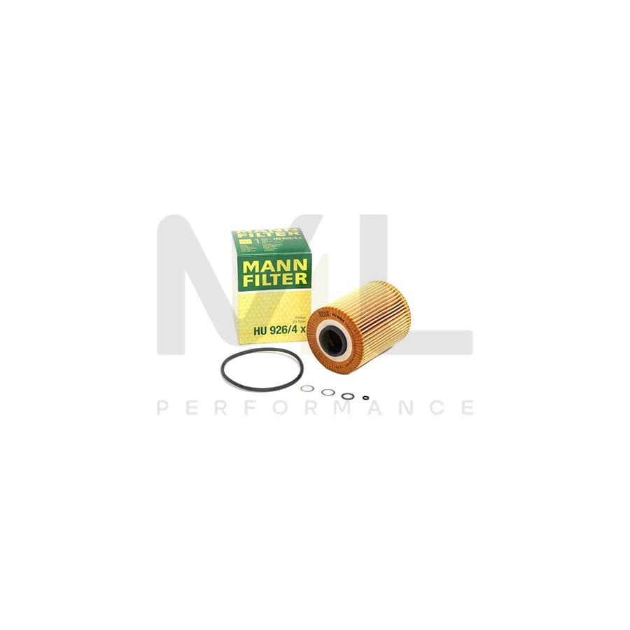 MANN-FILTER HU 926/4 x Oil Filter with seal, Filter Insert | ML Performance Car Parts