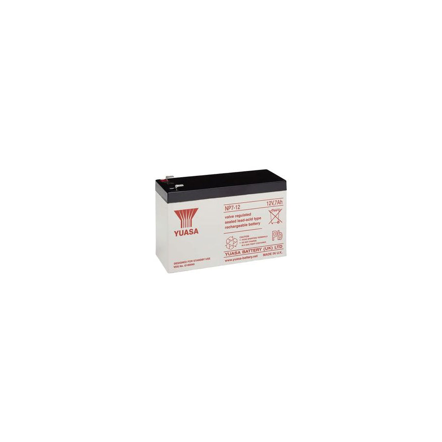 Yuasa NP7-12 Valve Regulated Lead Acid Battery 12V 7Ah | ML Performance UK Car Parts