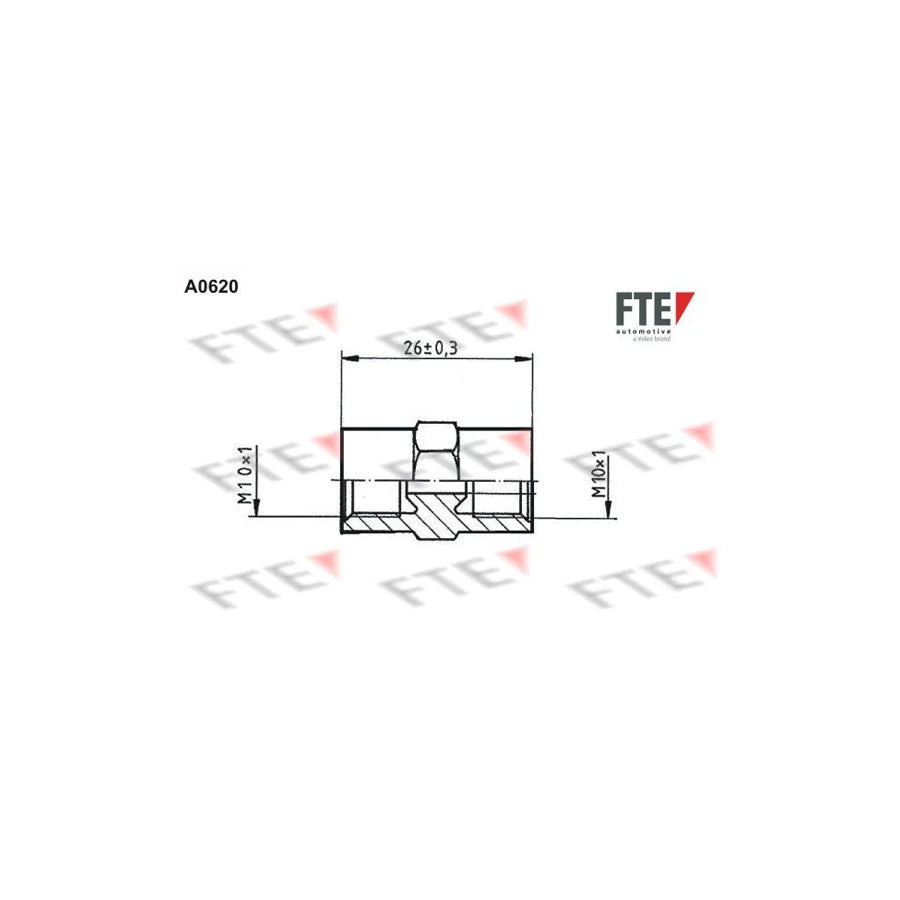 Fte 9910110 Adapter, Brake Lines | ML Performance UK Car Parts