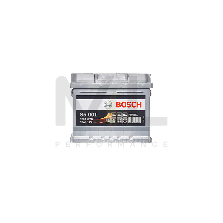 Bosch S5 Car Battery 063 5 Year Guarantee | ML Performance UK Car Parts