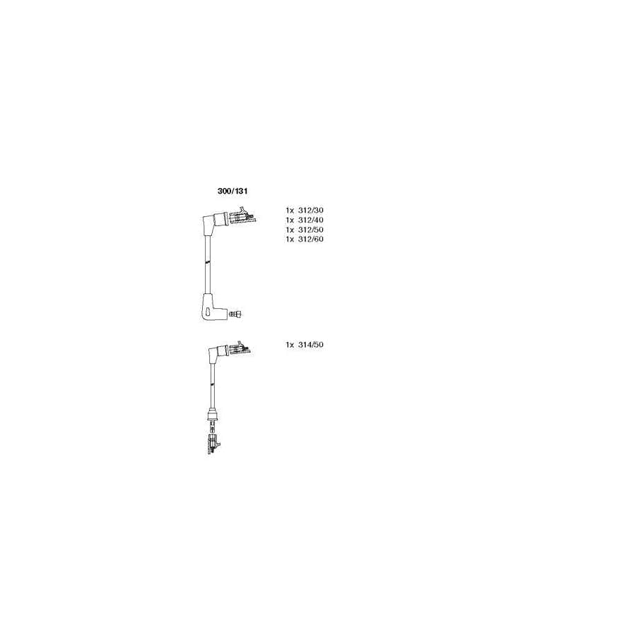 Bremi 300/131 Ignition Cable Kit