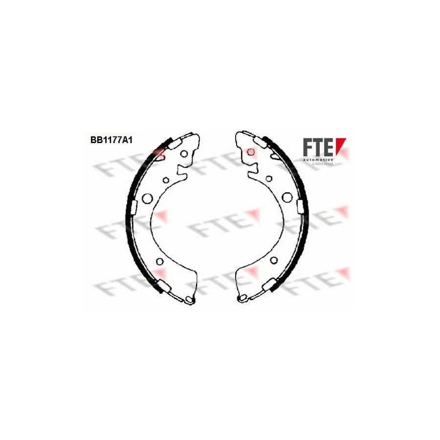 Fte 9100040 Brake Shoe Set | ML Performance UK Car Parts