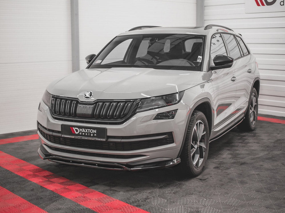 Maxton Design Skoda Kodiaq MK1 Sportline / Vrs (2017-) Front Splitter