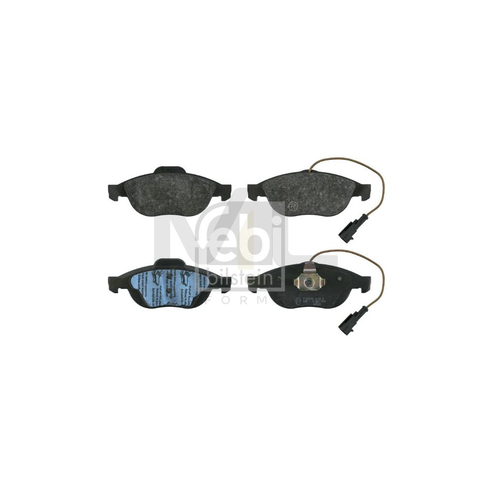 Febi Bilstein 16293 Brake Pad Set Front Axle, Incl. Wear Warning Contact | ML Performance Car Parts