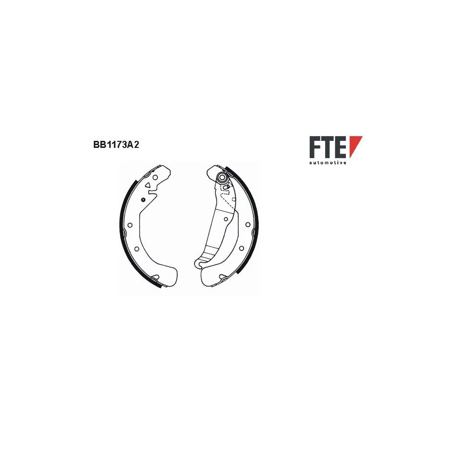 Fte 9100038 Brake Shoe Set | ML Performance UK Car Parts