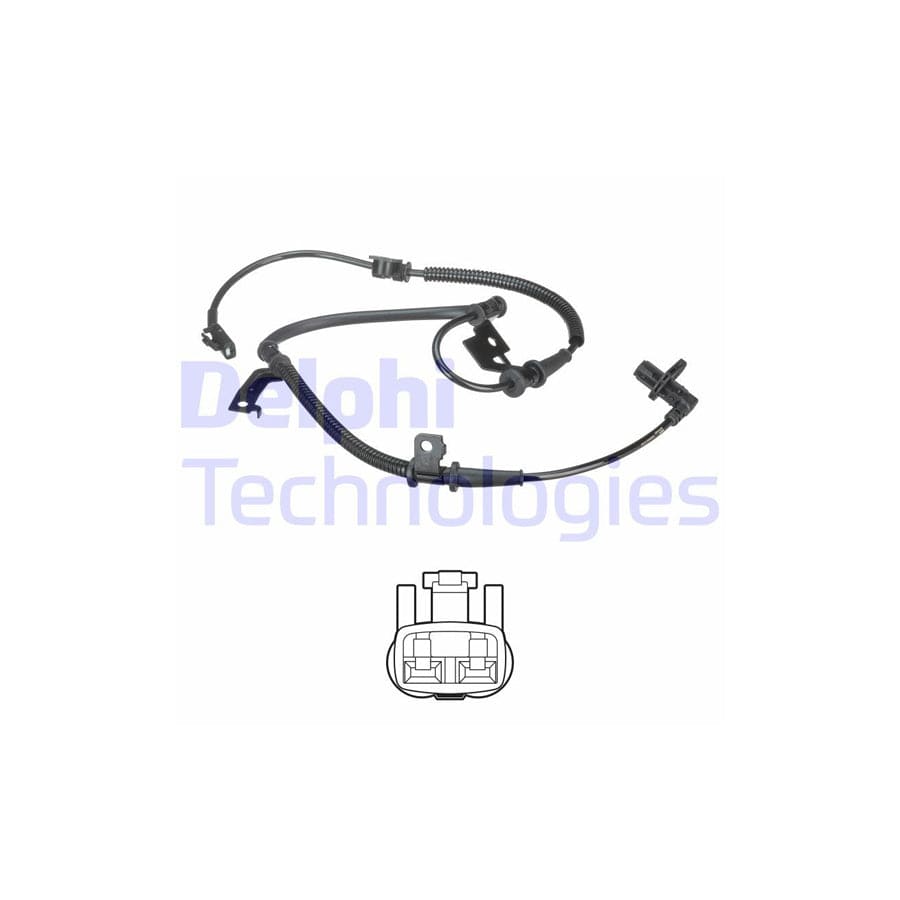 Delphi Ss20536 Abs Sensor For Kia Soul I (Am)