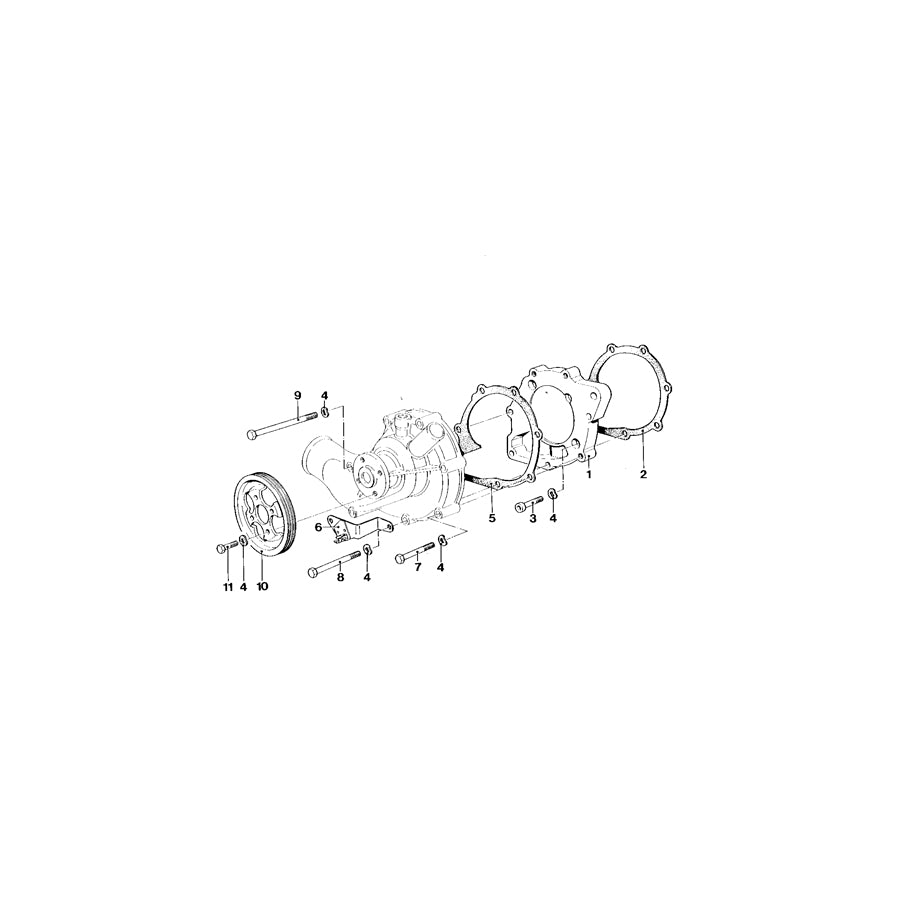 Genuine BMW 11511304108 E26 Flange (Inc. M1) | ML Performance UK Car Parts