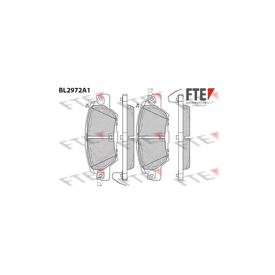 Fte 9011218 Brake Pad Set | ML Performance UK Car Parts