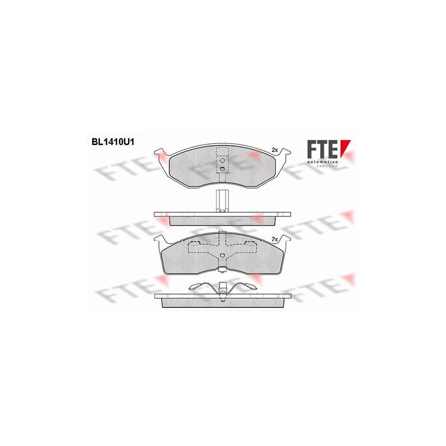 Fte 9010184 Brake Pad Set | ML Performance UK Car Parts