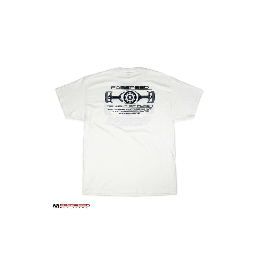 Fabspeed Motorsport The World Is Flat Porsche T-Shirt | ML Performance UK