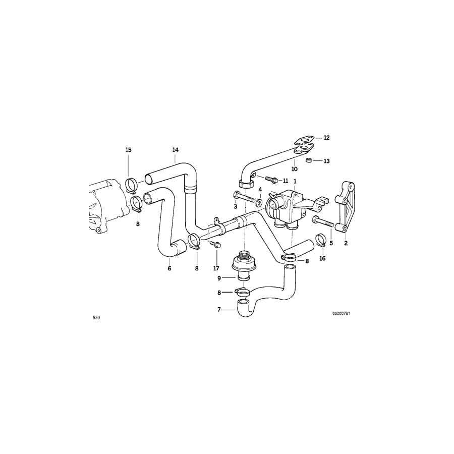 Genuine BMW 11721318998 E36 Carrier (Inc. M3) | ML Performance UK Car Parts