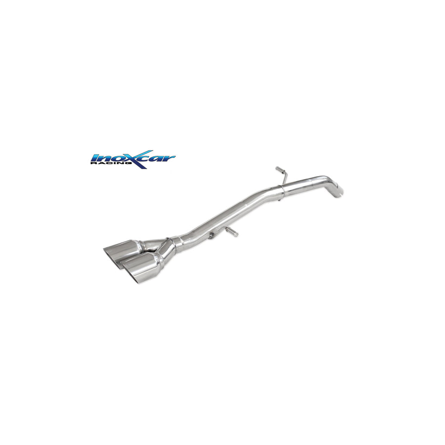 InoXcar CIDS.06.RA Citroen DS3 Non-Resonated Rear Exhaust | ML Performance UK Car Parts