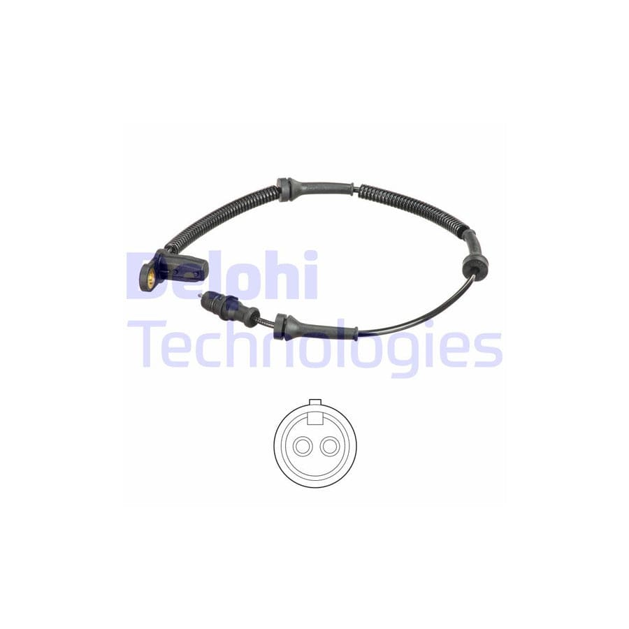 Delphi Ss20574 Abs Sensor For Renault Master