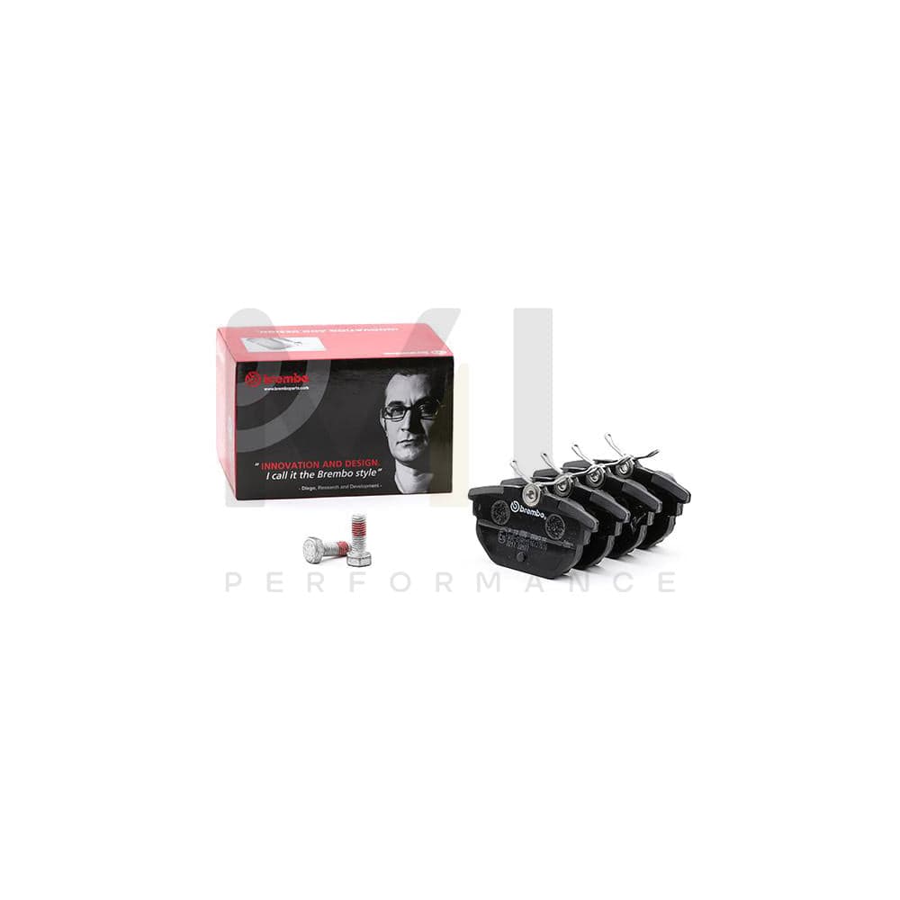 Brembo P 23 026 Brake Pad Set Excl. Wear Warning Contact, With Brake Caliper Screws | ML Performance Car Parts