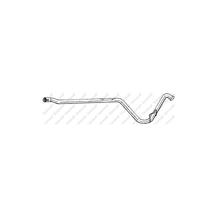 Bosal 837-165 Exhaust Pipe For Renault Rapid Van (F40, G40)