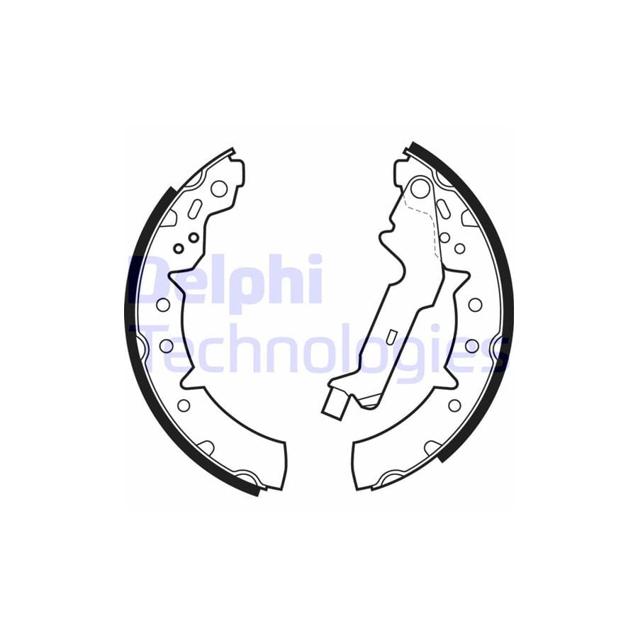 Delphi Ls1883 Brake Shoe Set