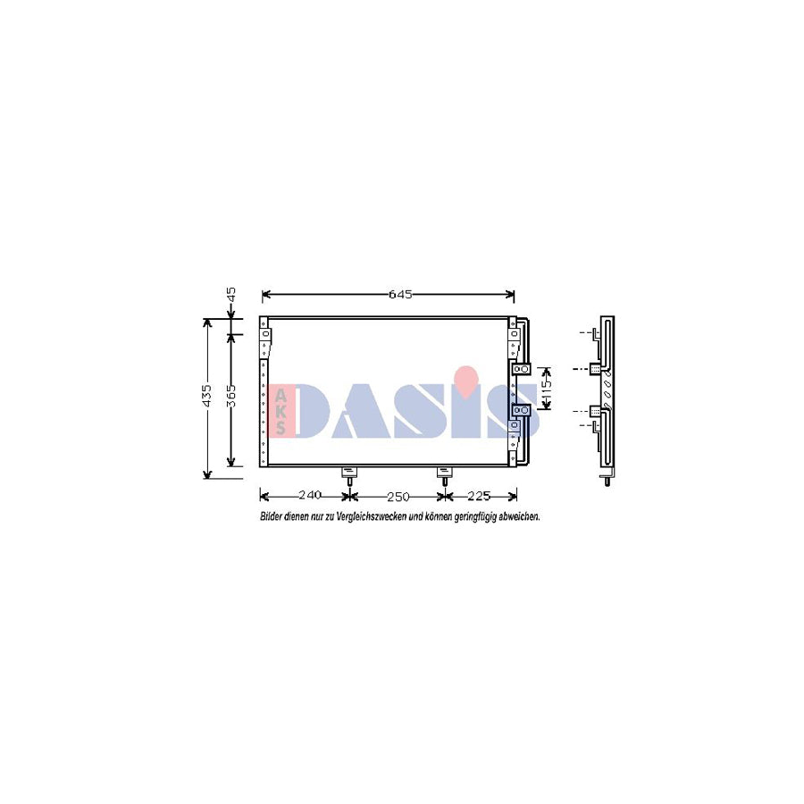 AKS Dasis 210065N Air Conditioning Condenser For Lexus Ls | ML Performance UK