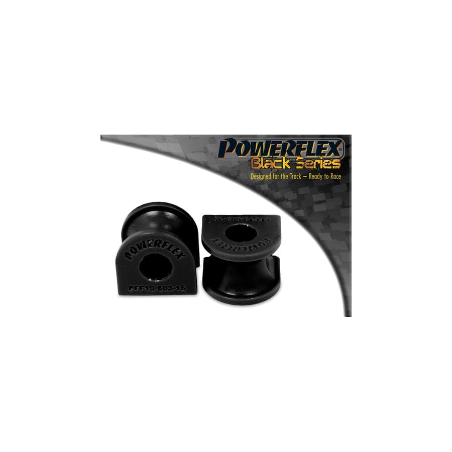 Powerflex PFF19-603BLK Ford Front Anti Roll Bar Bush 16mm (Inc. Puma, KA, Fiesta, Escort) | ML Performance UK Car Parts