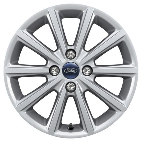 GENUINE FORD 2238272 x4 SET OF 4 B-MAX ALLOY WHEEL 16" 10-SPOKE DESIGN, SILVER 2012 - | ML Performance UK