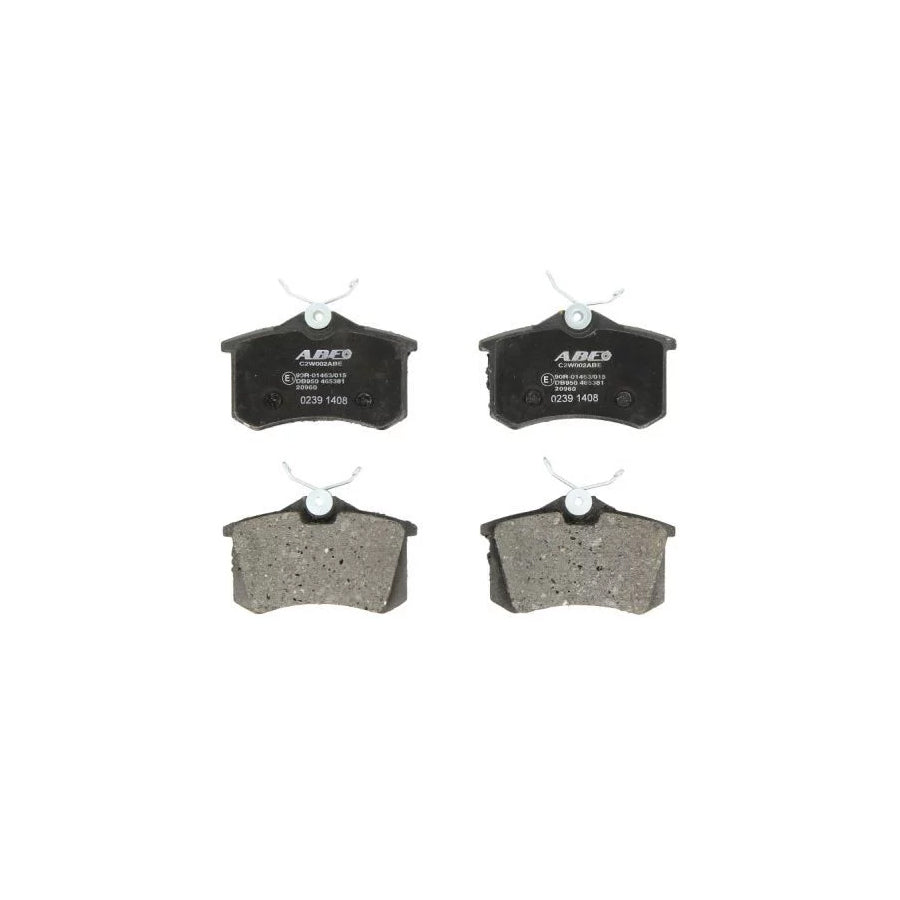 ABE C2W002ABE Brake Pad Set