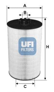 UFI 25.147.00 Oil Filter