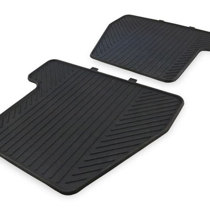 GENUINE FORD 1717662 FOCUS RUBBER FLOOR MATS REAR, BLACK | ML Performance UK