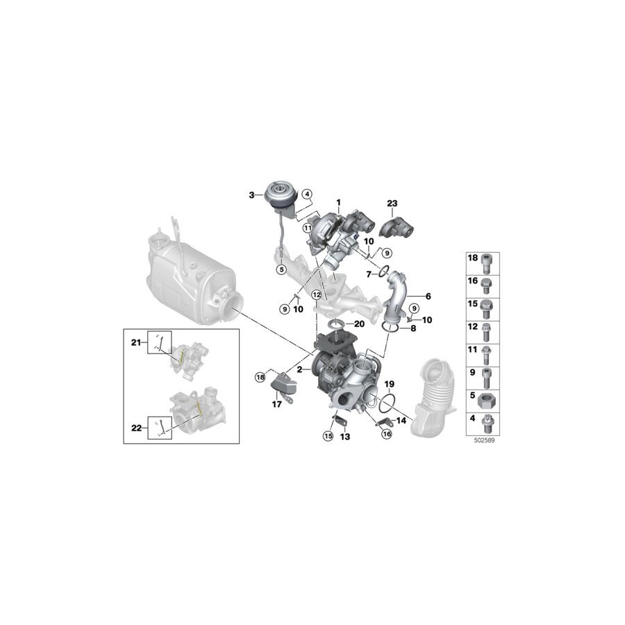 Genuine BMW 11509908047 G11 G30 O-Ring 40,65X5,33 (Inc. 640dX, 540dX & 840dX) | ML Performance UK Car Parts