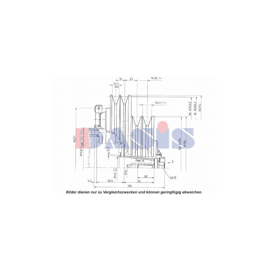 AKS Dasis 851295N Ac Compressor Clutch | ML Performance UK