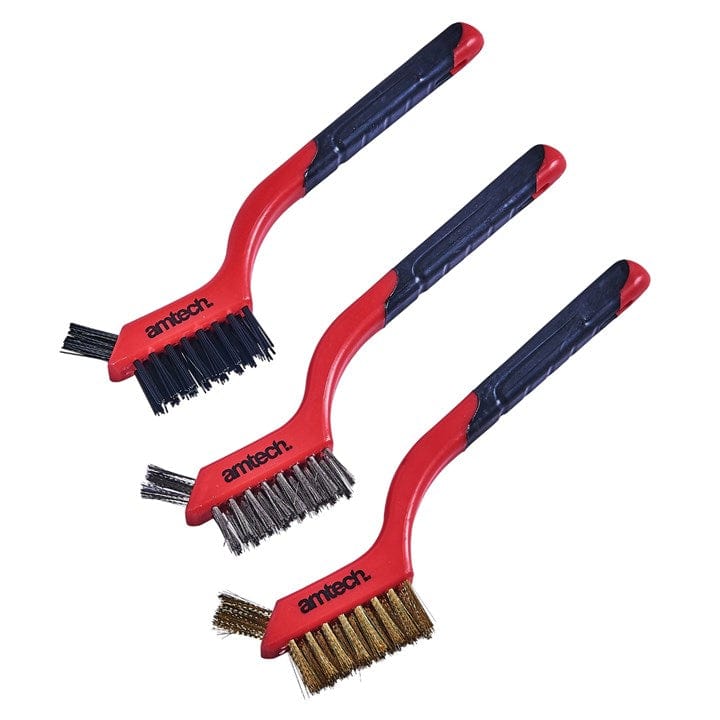 Amtech 3pcs. 2-In-1 Brush Set | ML Performance DIY & Power Tools