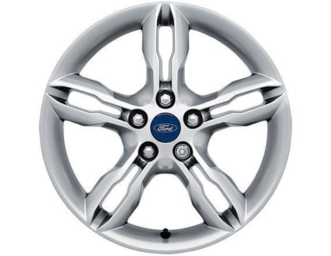 GENUINE FORD 1792753 C-MAX FOCUS 17" 5X2 SPOKE ALLOY WHEEL SILVER 7JX17 | ML Performance UK