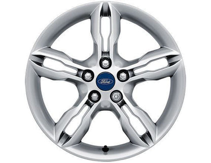 GENUINE FORD 1792753 C-MAX FOCUS 17" 5X2 SPOKE ALLOY WHEEL SILVER 7JX17 | ML Performance UK