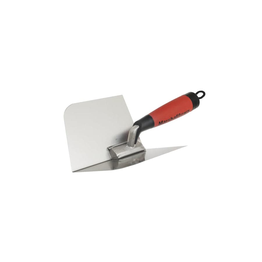 Marshalltown M/TM23RD M23RD Curved Inside Corner Trowel DuraSoft® Handle 5in | ML Performance UK