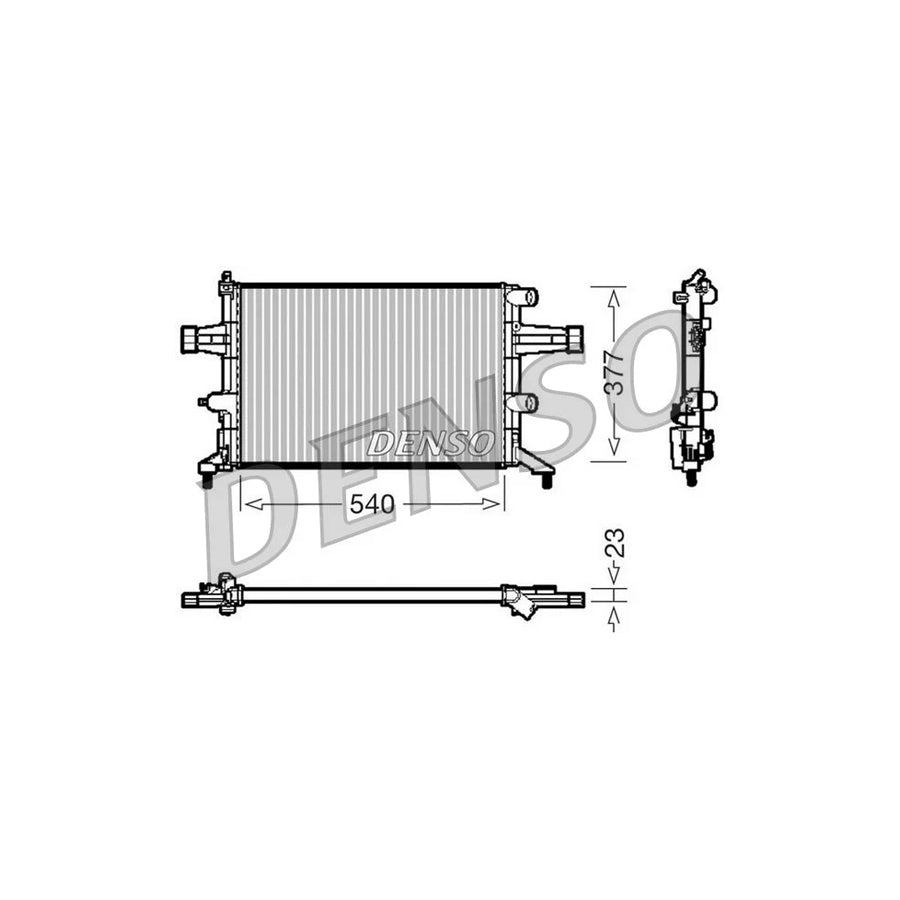 Denso DRM20080 Drm20080 Engine Radiator For Opel Astra | ML Performance UK