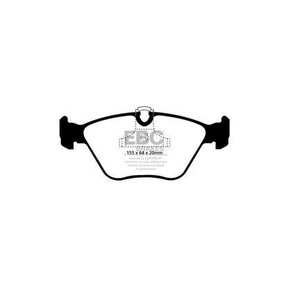 EBC PD03KF196 BMW E46 E85 E86 Yellowstuff Front Brake Pad & Plain Disc Kit - ATE Caliper 2 | ML Performance UK Car Parts