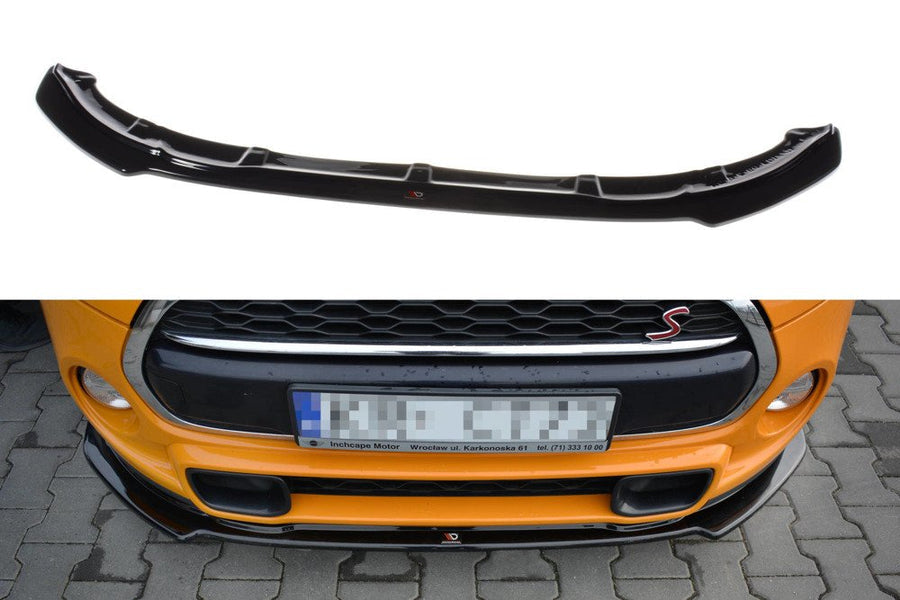 Maxton Design MC-S-3-56-FD1T Front Splitter Mini Cooper S F56 3-Door (Pre-Facelift) | ML Performance UK Car Parts