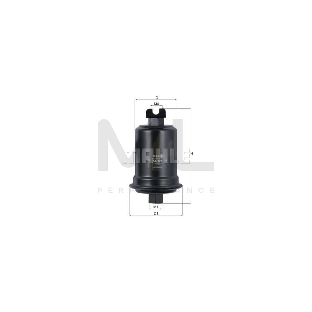 MAHLE ORIGINAL KL 128 Fuel filter In-Line Filter | ML Performance Car Parts