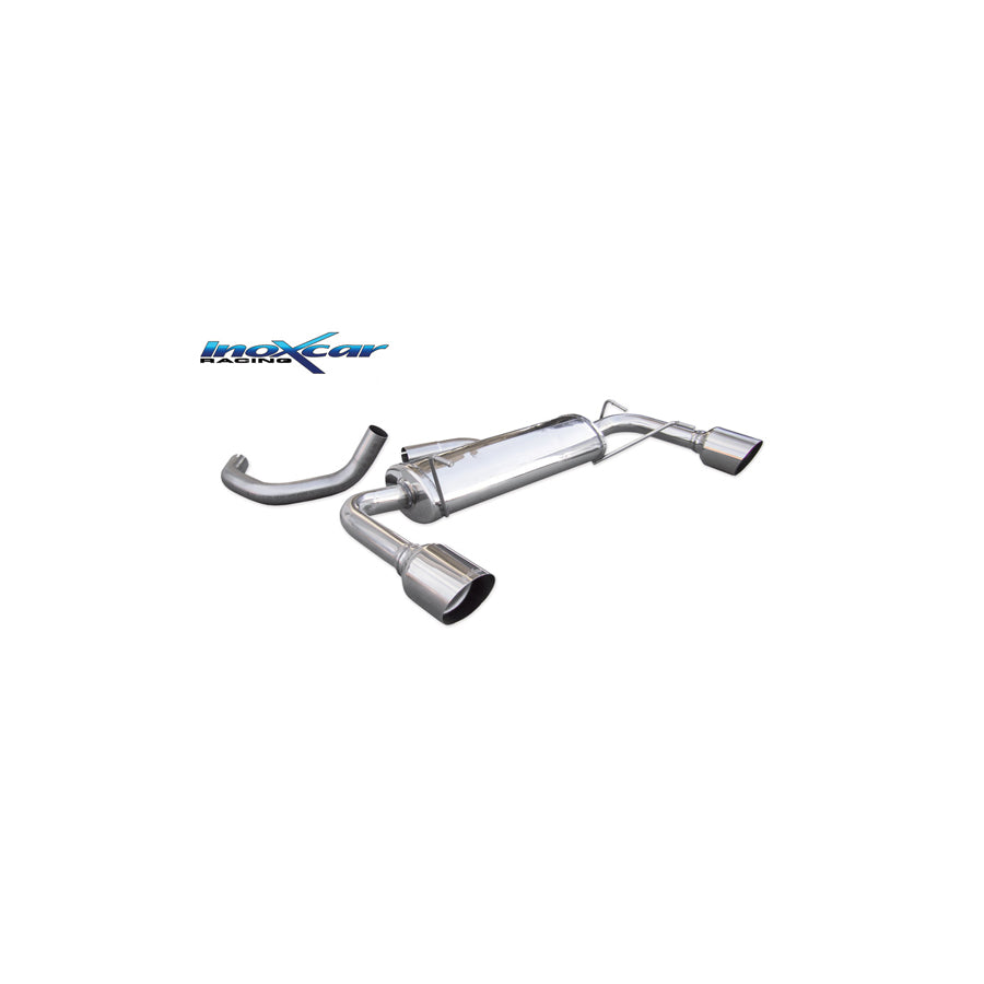 InoXcar FI695.60 Abarth 695 Rear Silencer | ML Performance UK Car Parts