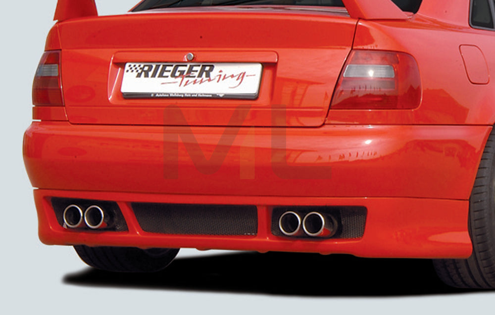 Rieger 00055037 Audi B5 A4 Rear Diffuser - RS4-Look 1 | ML Performance UK Car Parts