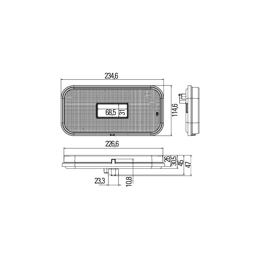 Hella 2VA 011 900-041 Rear Light