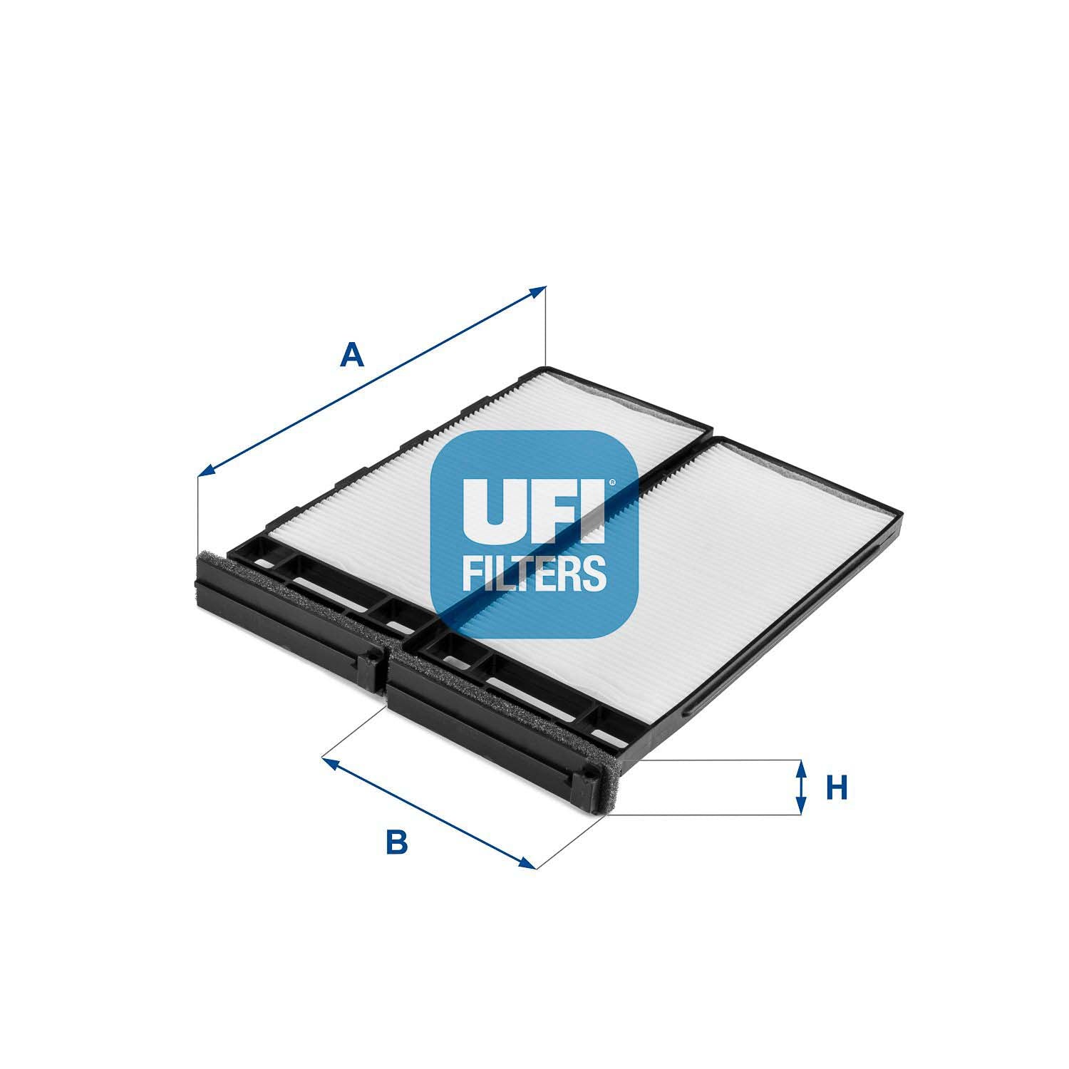 UFI 53.258.00 Pollen Filter For Nissan Patrol Gr V Off-Road (Y61)