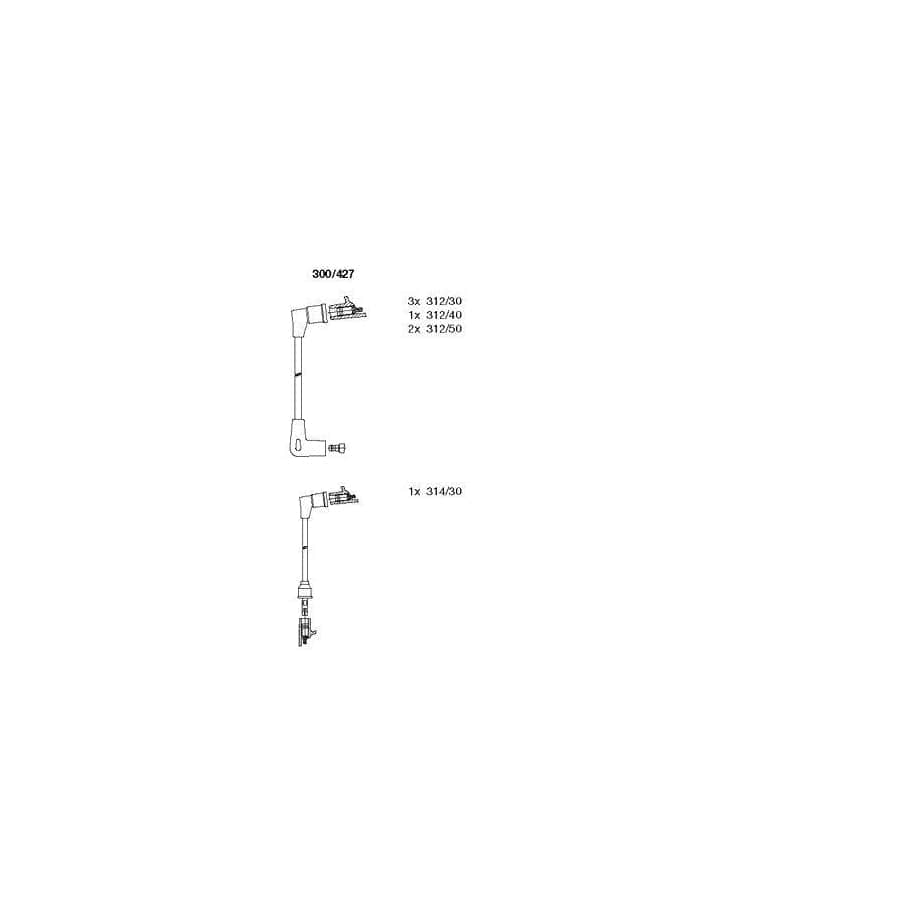 Bremi 300/427 Ignition Cable Kit