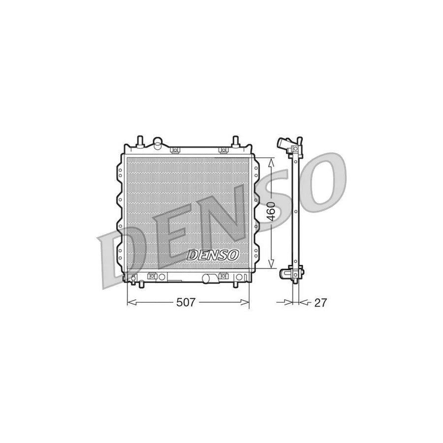 Denso DRM06005 Drm06005 Engine Radiator For Chrysler Pt Cruiser Estate | ML Performance UK