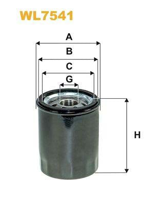 WIX Filters WL7541 Oil Filter