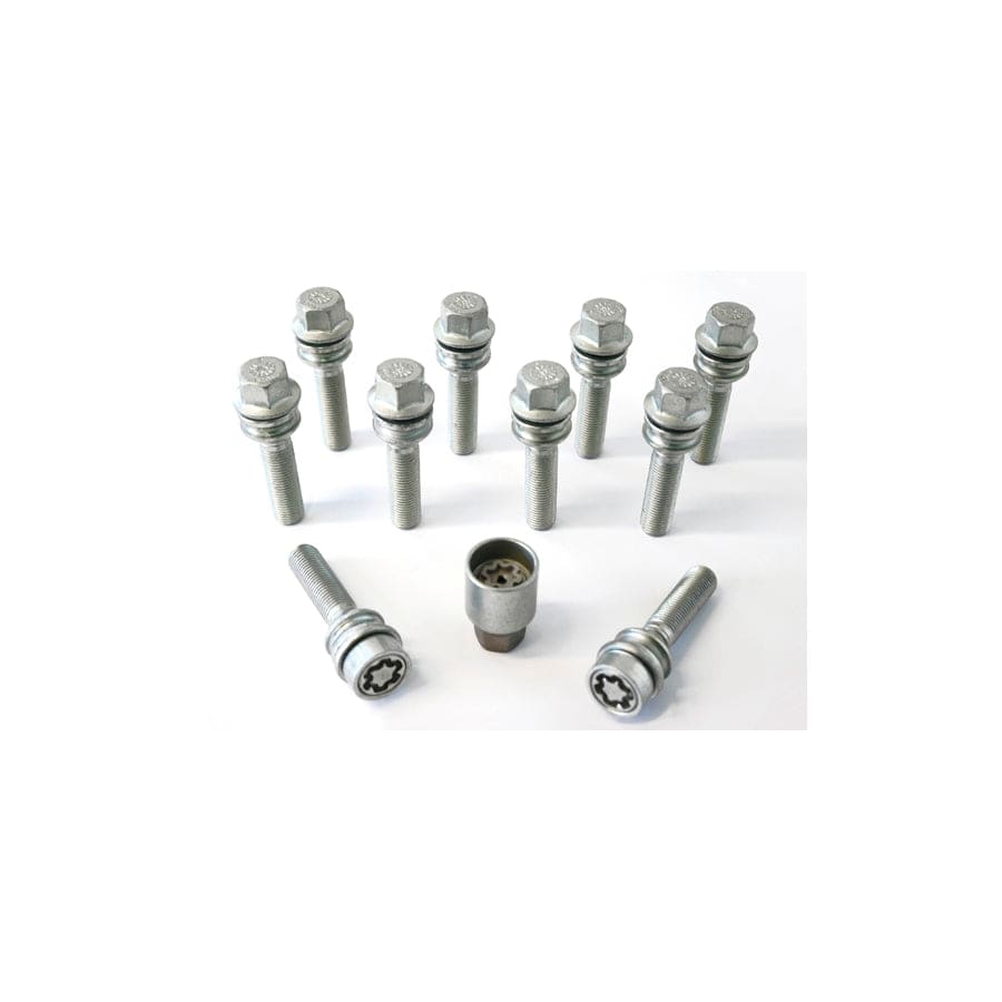 H&R 1454307SET Wheel screw-set M14 with movable round collar R14mm | ML Performance UK Car Parts