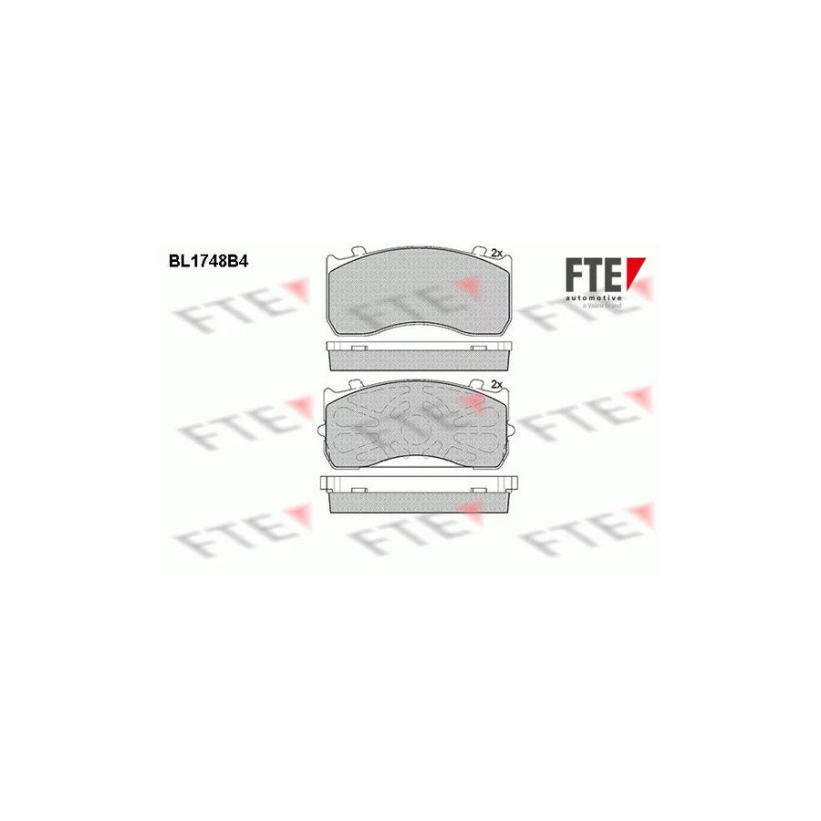 Fte BL1748B4 Brake Pad Set | ML Performance UK Car Parts