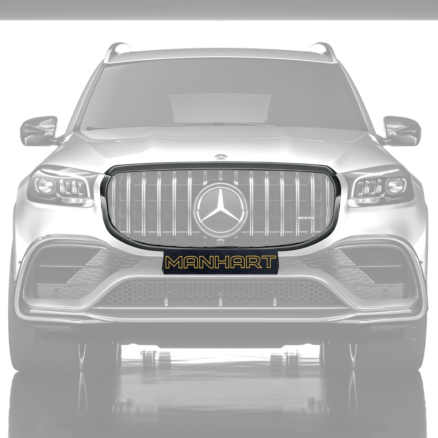 MANHART CARBON GRILLE COVER FOR MERCEDES-AMG GLS 63