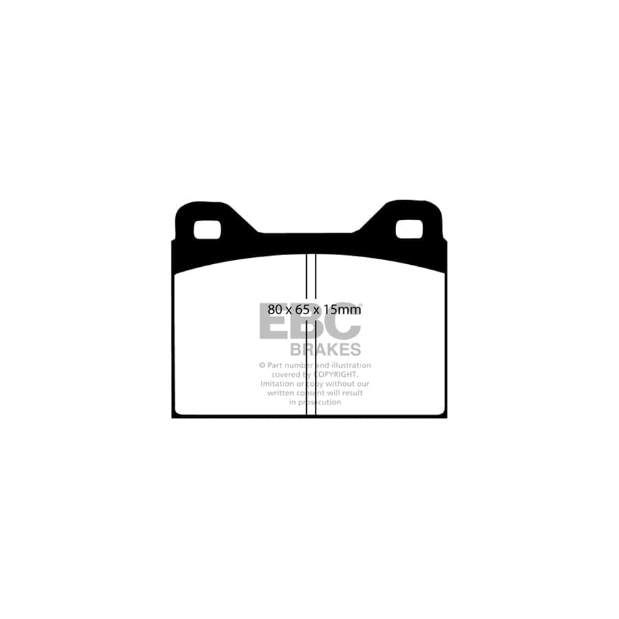 EBC PDKF2147 Volvo Ultimax Front Brake Pad & Plain Disc Kit - ATE Caliper 2 | ML Performance UK Car Parts